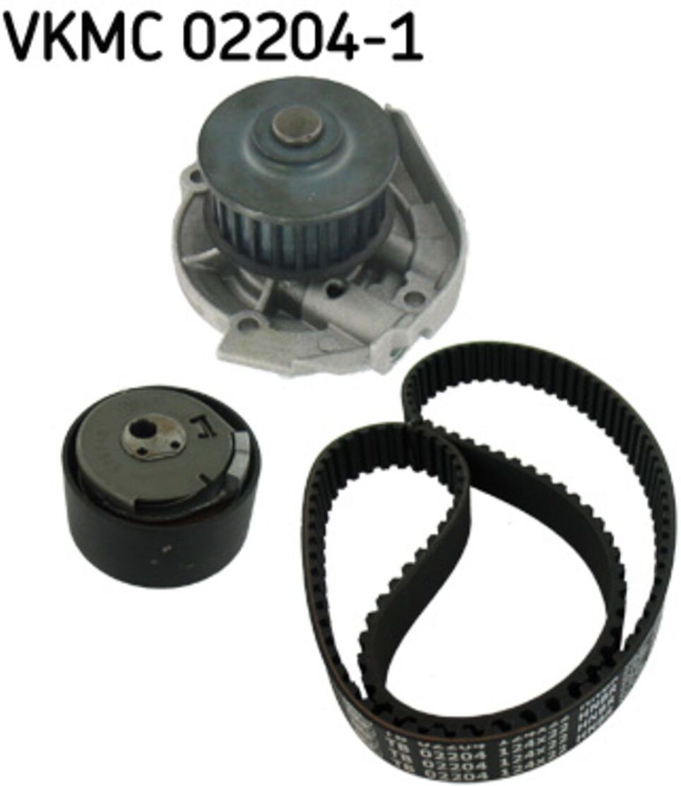 Wasserpumpe + Zahnriemensatz SKF VKMC 02204-1