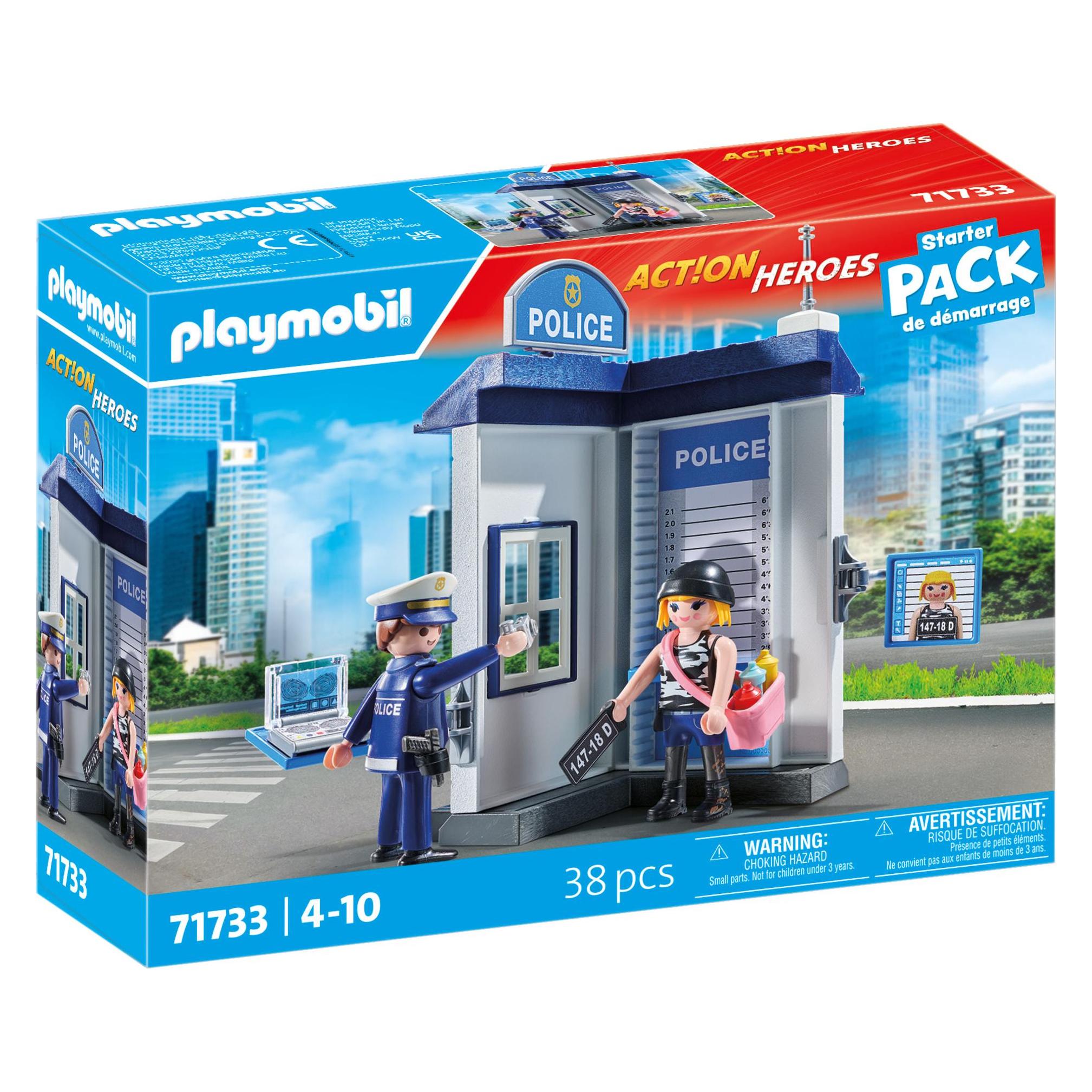 Playmobil Polizei Ermittlungszimmer (71733, Playmobil Action Heroes) (71733)