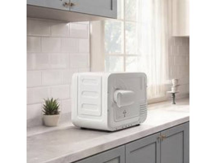 Sèche-linge compact à évacuation 4 kg blanc ABS minuterie et capteur intelligent
