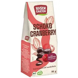 Schoko-Cranberry - mit Zartbitterschokolade
