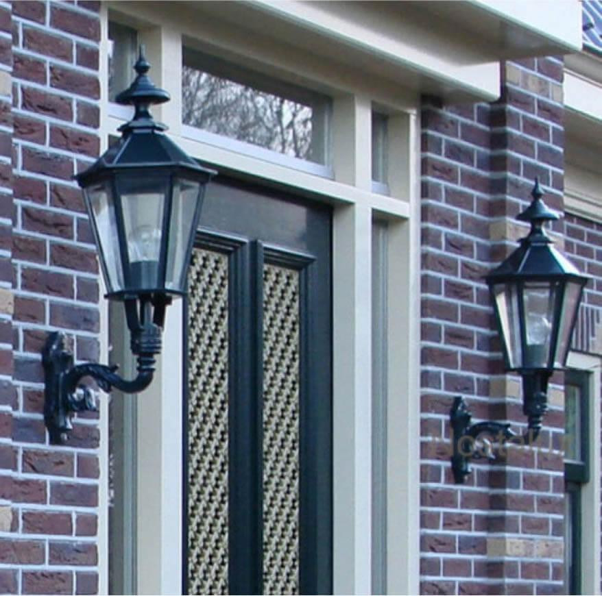 KS Verlichting Wandlamp M31 Oudhollands - Antraciet/Zwart