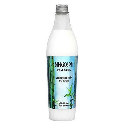 BingoSpa Kollagen-Milchbad mit Biotin und Seidenproteinen zur Entspannung und Befeuchtung der Haut 400 (Schaumbad, 400 ml) (47592954)
