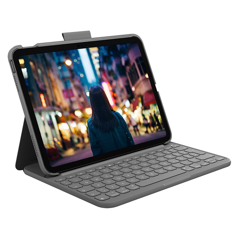 Logitech Combo Touch (DE, Apple iPad 2022 (10. Gen), Apple iPad 2025 (11. Gen)) (920-011435)
