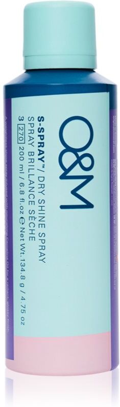 Original & Mineral S-Spray Dry Shine Spray spray brillance pour cheveux 200 ml