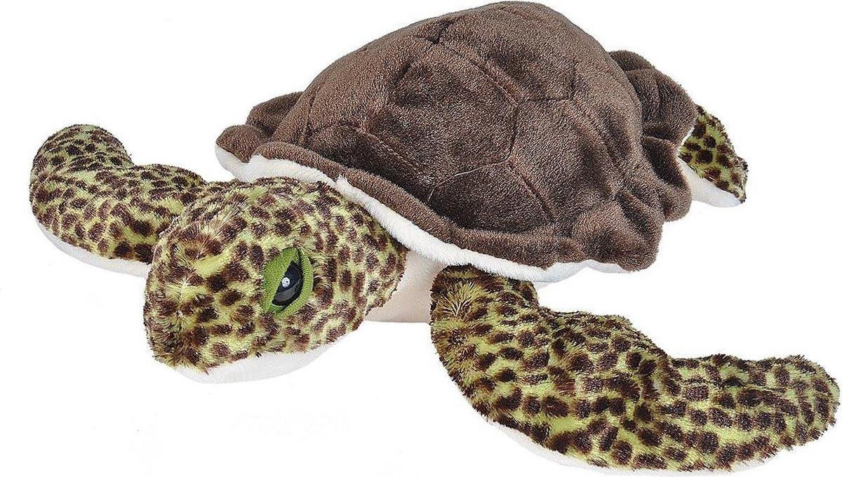 Wild Republic Cuddlekins Groene zeeschildpad knuffel