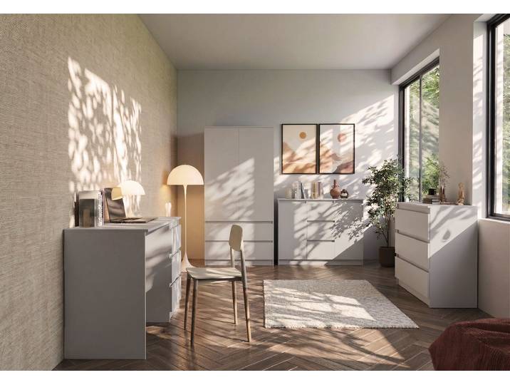 Kinderzimmer Komplett - Set SOLO II (4-teilig) Kaschmir Kaschmir