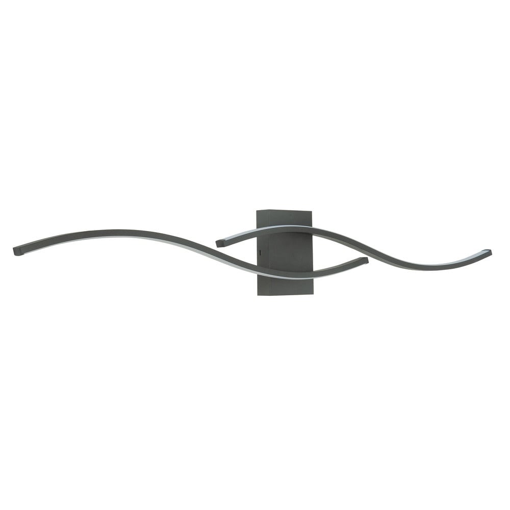 Highlight Onda Design Wandlamp Zwart Metaal