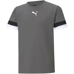 PUMA teamRISE Trikot Kinder smoked pearl/black/white 128