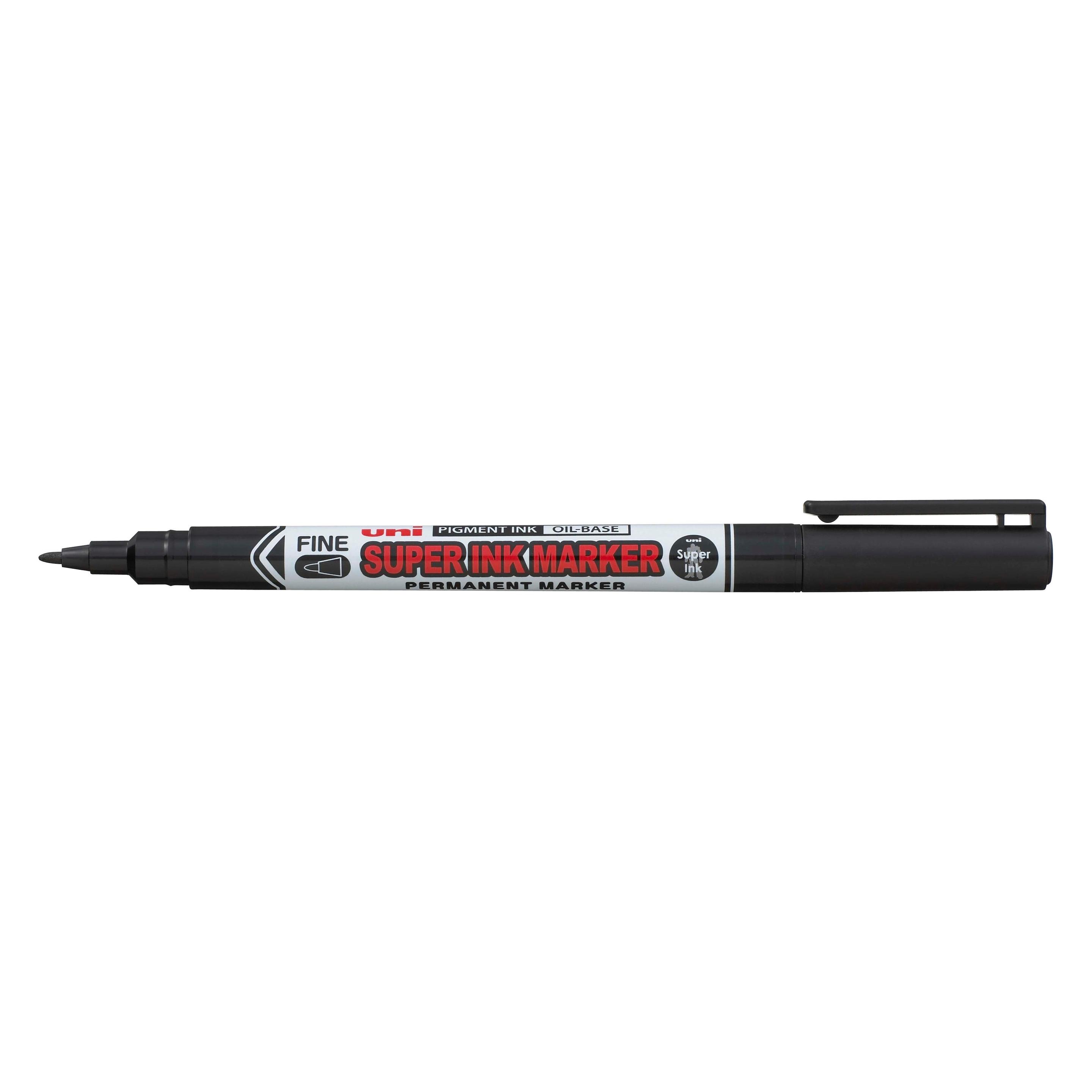 Uni-ball Permanent-Marker SUPER INK MARKER, Rundspitze (1x) (PNA125 N)
