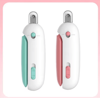 Inspire Picks Professional Pet Nail Clipper Set Pet Nail Clipper With Adjustable Safety Guard & Nail File package 2pcs