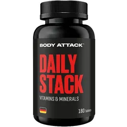 Body Attack - Daily Stack - 180 Tabletten