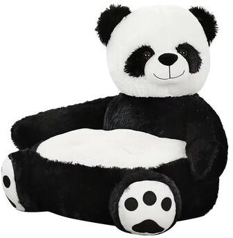 Inspire Curations Cartoon Plush Animal Sofa Chair For Kids, Soft Baby Floor Seat (Teddy Bear, Panda, Unicorn, Duck) panda stuffed Sofa