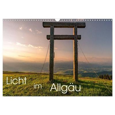 Licht im Allgäu - Traumhafte Landschaften (Wandkalender 2027 DIN A3 quer), CALVENDO Monatskalender