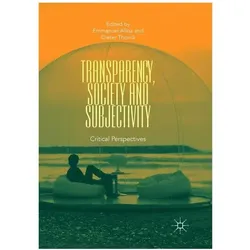 Transparency, Society and Subjectivity, Fachbücher