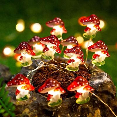 Whimsical Mushroom Forest Fairy Lights Whimsical Mushroom Forest Fairy Lights