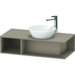 Duravit Waschtischunterschrank wandhängend „D-Neo“ 100 × 26 × 48 cm Leinen