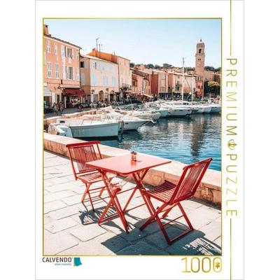 CALVENDO Puzzle Fischerhafen von Saint-Tropez | 1000 Teile Lege-Größe 64x48cm Foto-Puzzle für glückliche Stunden, Sonstige von , Calvendo Puzzle