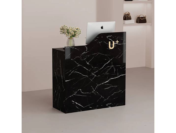 Bureaux De réception De luxe simples caissier beauté Salon moderne petit comptoir De Bar clinique Escritorio De réception meubles commerciaux