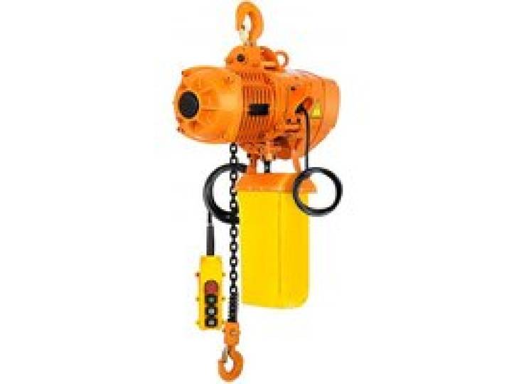 VEVOR Elektrischer Kettenzug, 2200 lbs Tragkraft, 13 ft Hubhöhe, 11 ft/min Geschwindigkeit, 230 V, einphasiger Brückenkran mit G80-Kette, 10,8 ft Kabelfernbedienung für Garage, Geschäft, Hotel, Zuhause