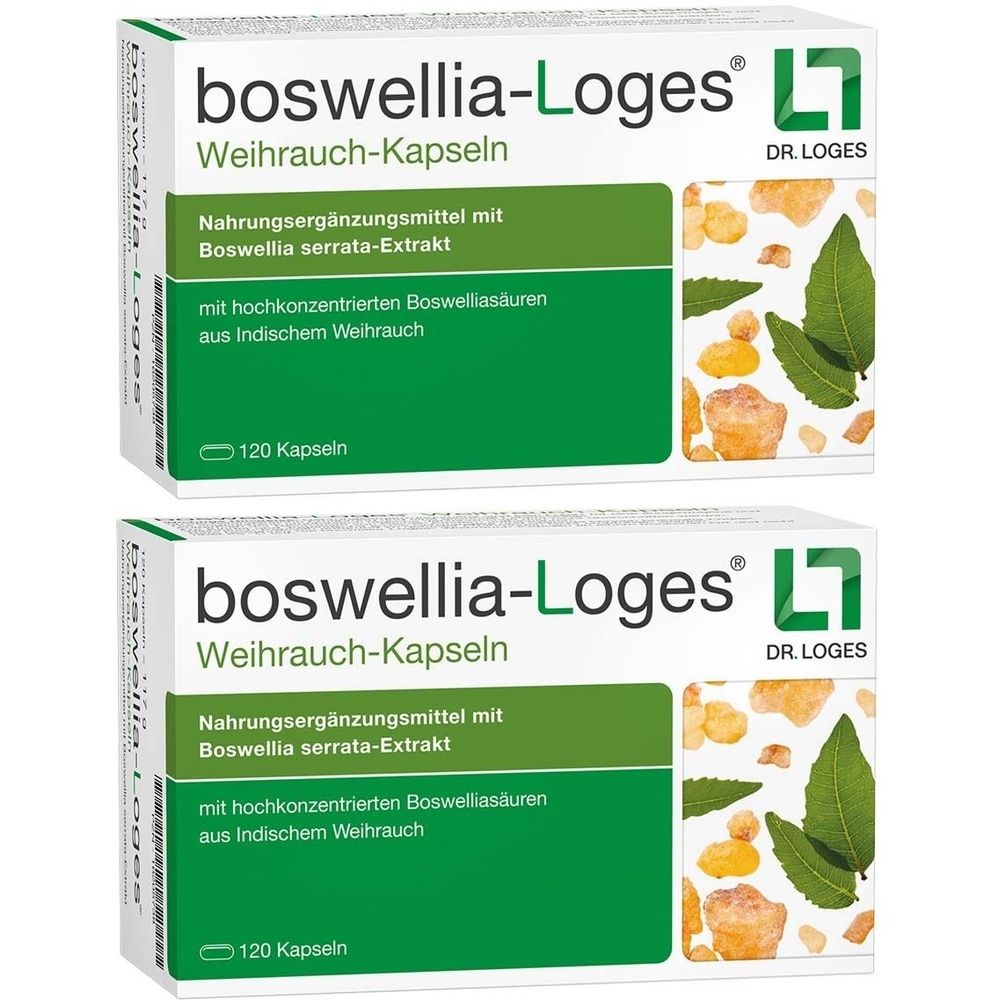 Boswellia Loges Weihrauch x2 2x120 St Kapseln