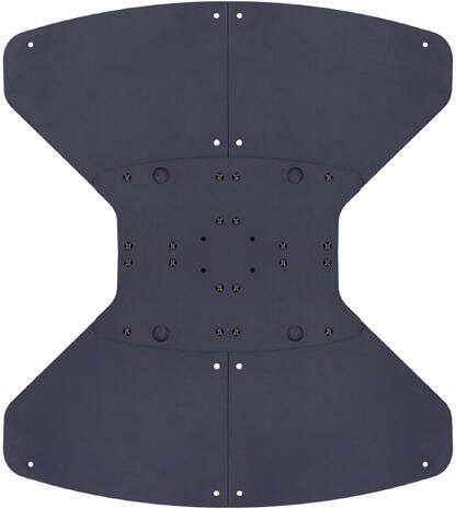 MULTIBRACKETS Base Dupla Public Display (PRETO)