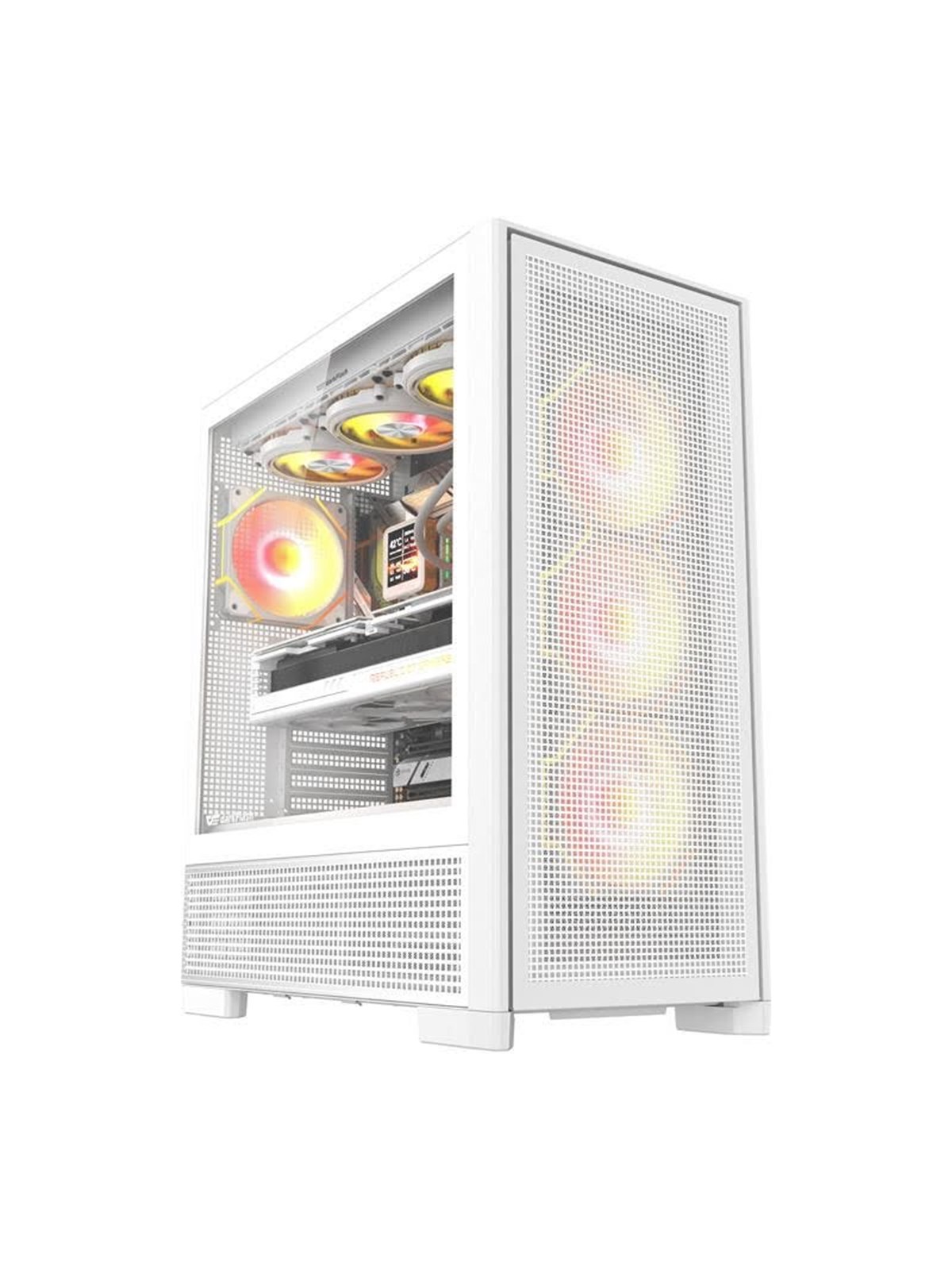 Darkflash AIRNOVA Computer Case with 3 Fans - Gehäuse - Weiß