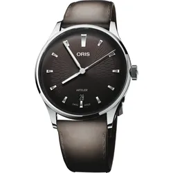 Oris Artelier Date 01 733 7810 4054-07 6 20 18FC - schwarz,braun - 38mm