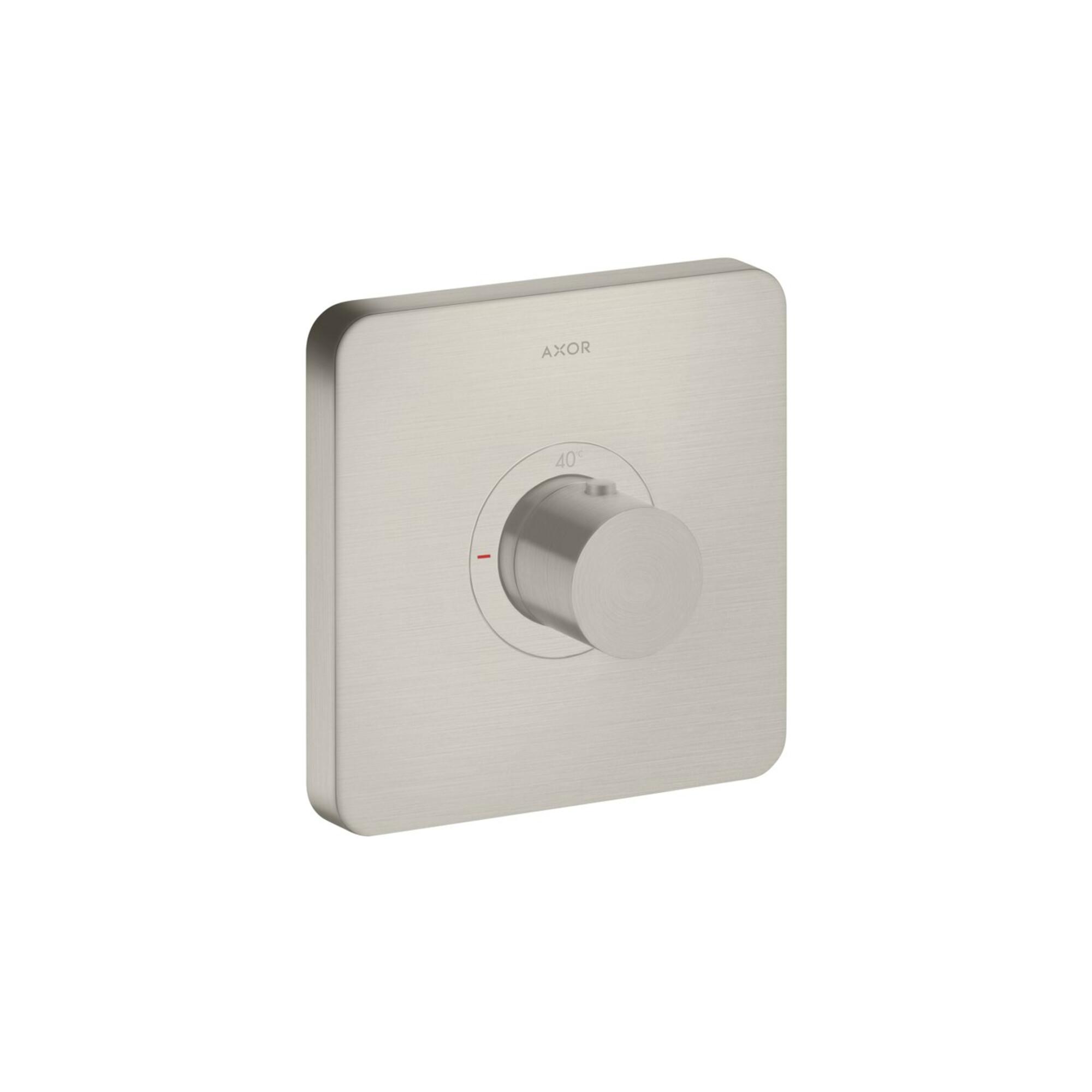 hansgrohe Fertigset ShowerSelect HF UP-Thermostat, softcube, Edelstahl-Optik (36711800)