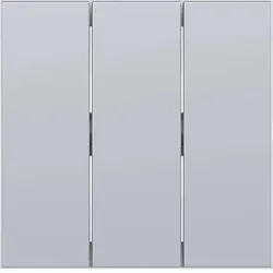 Hager Wippe 3fach A.x/C.x titan met lack
