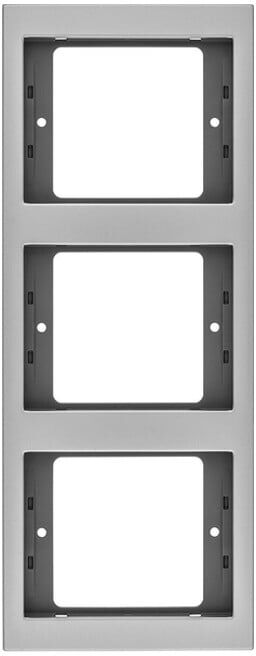 Berker Cadre alu 3 fois vertical 13337003 (13337003)