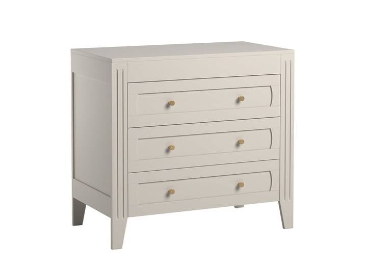 Commode 3 tiroirs Vox Milenne Cachemire