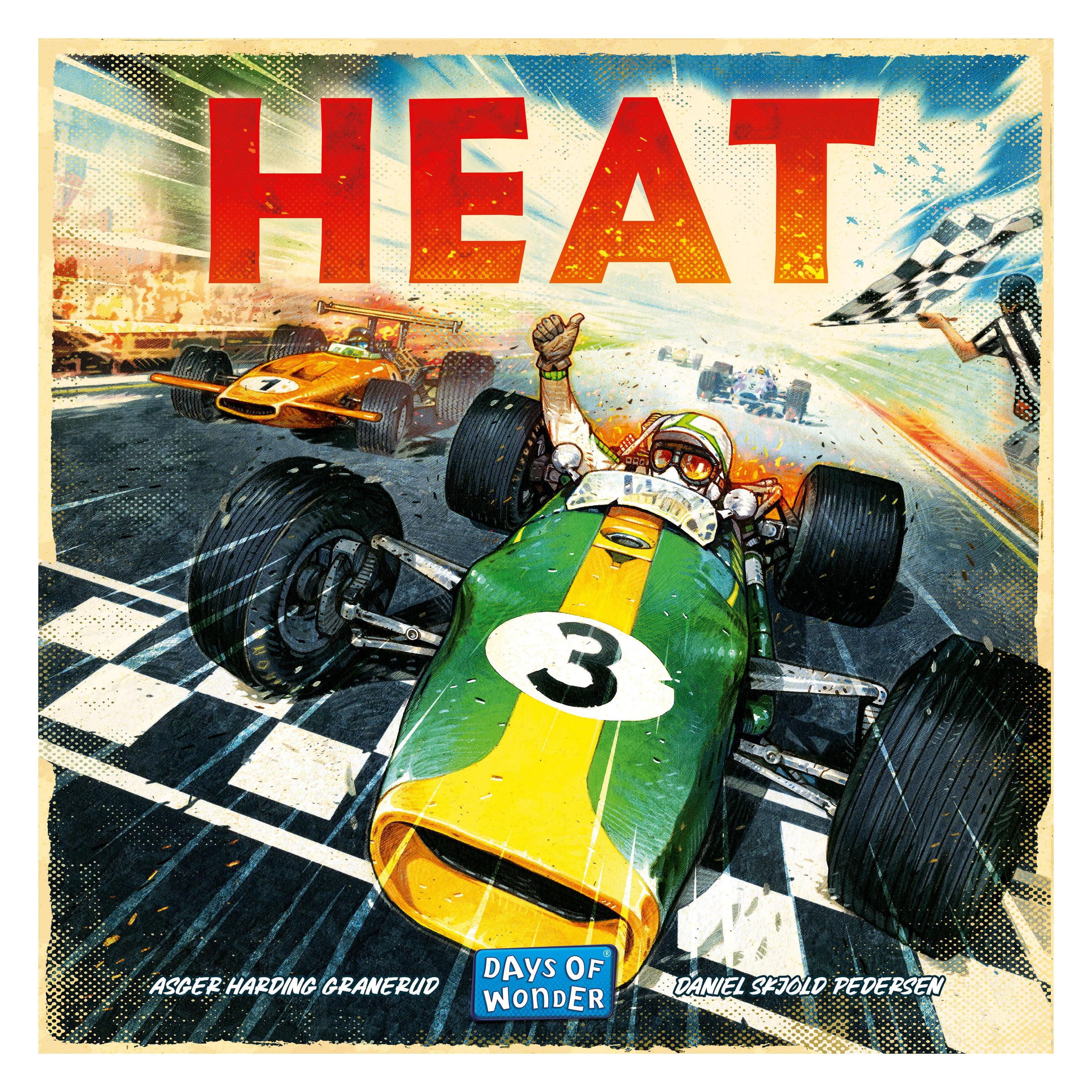 Days of Wonder Heat Pedal to the Metal Nordic (Dänisch, Finnisch, Norwegisch, Schwedisch, 1 - 6 Spieler) (DOW9191)