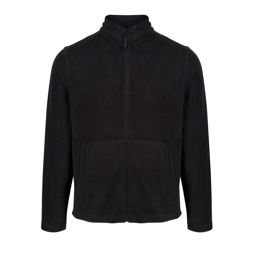 Regatta Professioneel Heren Klassiek Micro Fleece Jasje (Zwart)