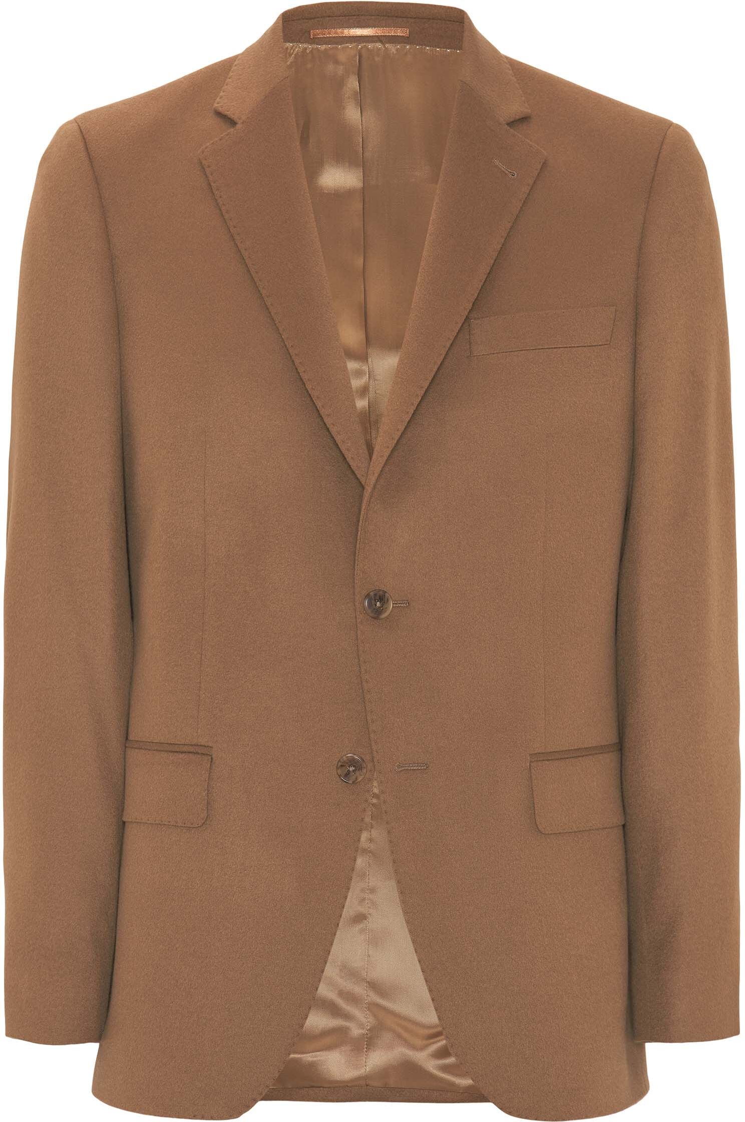 MIRTO Americana de cashmere beige con forro-58 Hombre