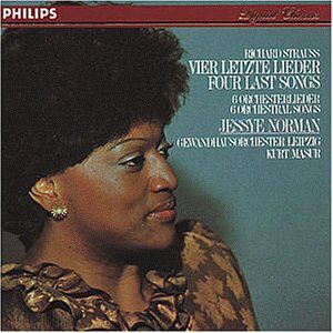 Jessye Norman - 4 Letzte Lieder / 6 Orchester Lieder - Preis vom 11.10.2026 03:10:56 h