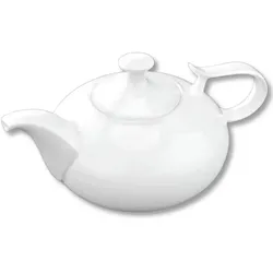 Wilmax England Wilmax Teekanne 450 ml Weiß Porzellan, 1er Set