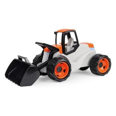 LENA 2147 - GIGA TRUCKS Aufsitz-Schaufellader Pro, orange/beige