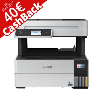 Epson Multifunktionsgerät EcoTank ET-5150, 40 Cashback, ADF, Kopierer, Scanner, Tintenstrahldrucker