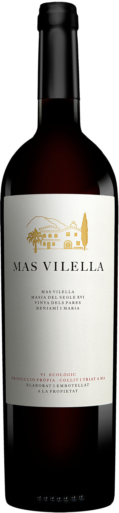 Autòcton Celler Mas Vilella Negre 2024 14.5% Vol. Rotwein Trocken aus Spanien