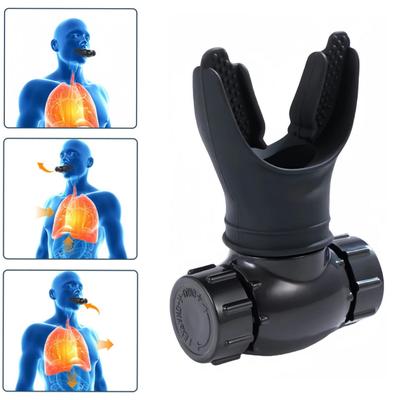 Portable Respiratory Trainer For Physical Therapy Rehabilitation Exercises, Sports Exercise Equipment white