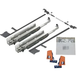Vasalat, Schubladenauszüge, BLUM MOVENTO BLUMOTION Schubladenschienen, 300mm 40kg mit Seitenstabilisierung