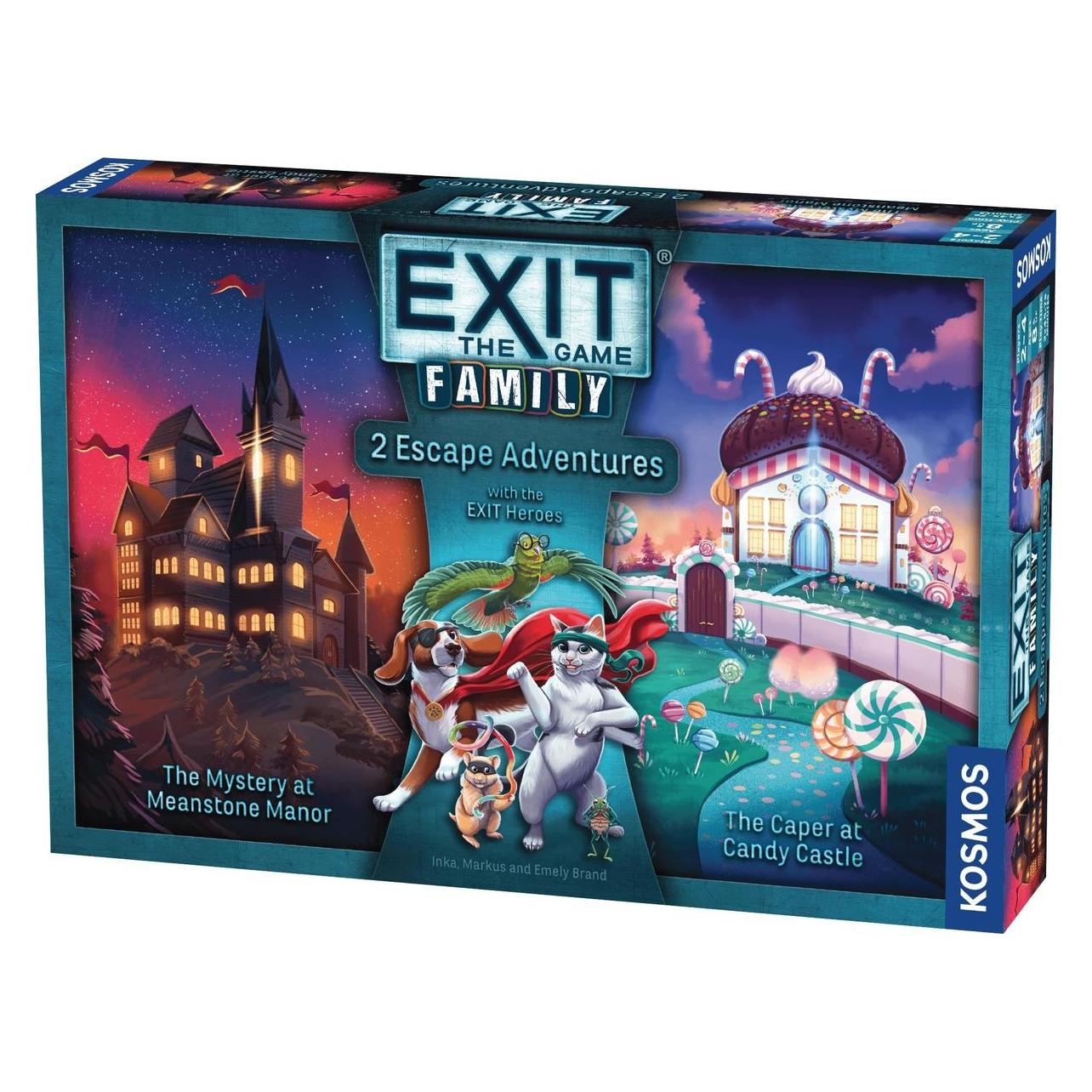 Thames & Kosmos Exit: Family Heroes (EN) (KOS1892) (Englisch, 2 - 4 Spieler) (KOS1892)