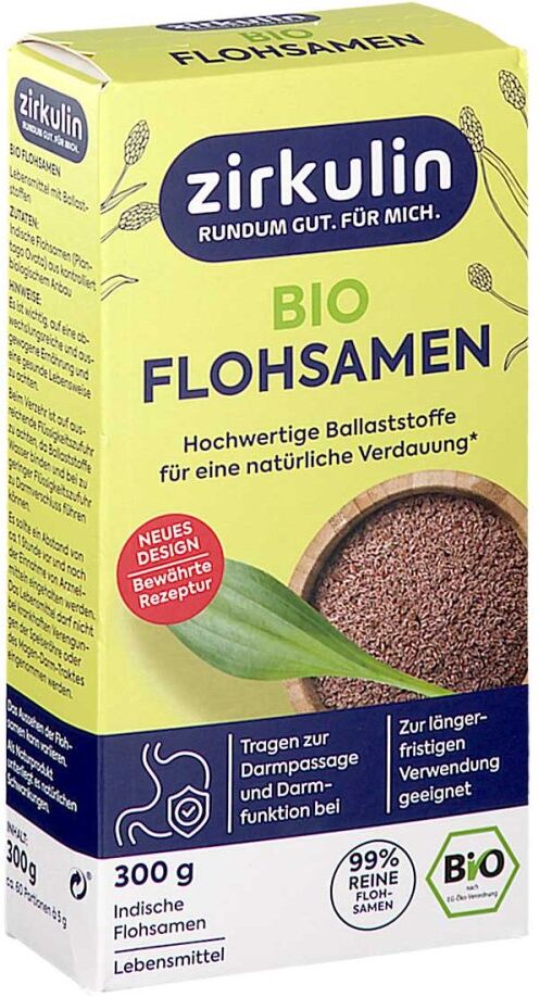 zirkulin BIO Flohsamen 300g