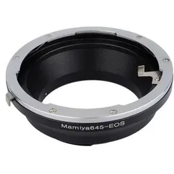 BIG Objektivadapter Mamiya 645 an Canon EF, Objektivadapter, Schwarz