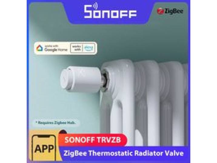 SONOFF TRVZB Zigbee thermostatische radiatorkraan Smart Home Verwarming Froest Protection Afstandsbediening Groepsbediening via eWeLink Alexa