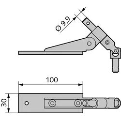 Fensterbankübertragung für Oberlichtöffner