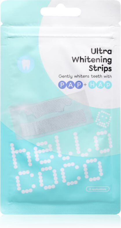 hello coco Ultra Whitening Strips bandes blanchissantes 5 pcs