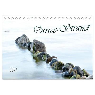 Ostsee-Strand (Tischkalender 2027 DIN A5 quer), CALVENDO Monatskalender