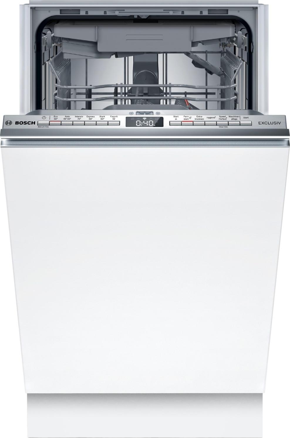 Bosch Serie 4 SPD4EMX02D, Voll integriert, Single (45 cm breit), 1,75 m, 1,65 m, 2,05 m, kalt