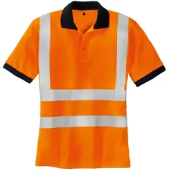 Warnschutz Poloshirt "SYLT" orange - 3XL - Orange